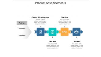 Product advertisements ppt powerpoint presentation show format cpb