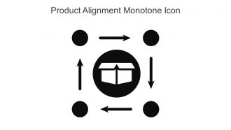 Product Alignment Monotone Icon In Powerpoint Pptx Png And Editable Eps Format