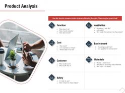 Product analysis customer m485 ppt powerpoint presentation styles outline