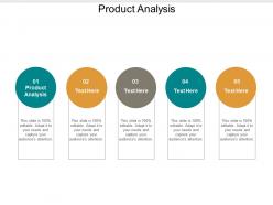 Product analysis ppt powerpoint presentation icon graphics cpb