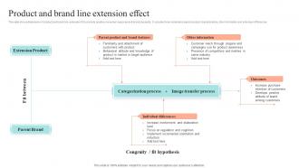 Product And Brand Line Extension Effect