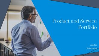 Product And Service Portfolio PPT Summary AT