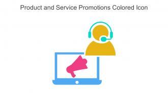 Product And Service Promotions Colored Icon In Powerpoint Pptx Png And Editable Eps Format