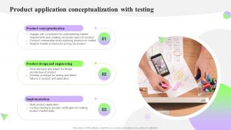 Product Application Conceptualization With Testing