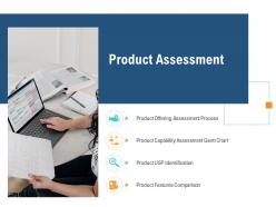 Product assessment unique selling proposition of product ppt graphics