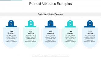 Product Attributes Examples In Powerpoint And Google Slides Cpb
