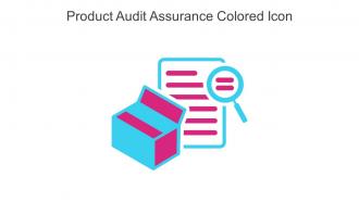 Product Audit Assurance Colored Icon In Powerpoint Pptx Png And Editable Eps Format