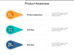 Product awareness ppt powerpoint presentation styles slide cpb