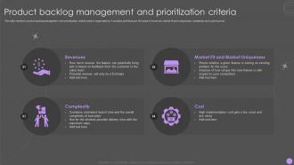 Product Backlog Management And Prioritization Criteria