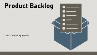 Product Backlog Process Components Planning Prioritization Organisation Framework