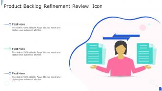 Product Backlog Refinement Review Icon