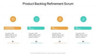 Product Backlog Refinement Scrum In Powerpoint And Google Slides Cpb