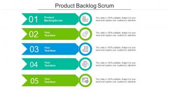 Product backlog scrum ppt powerpoint presentation icon templates cpb