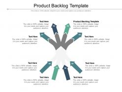 Product backlog template ppt powerpoint presentation diagram lists cpb