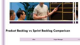 Product Backlog Vs Sprint Backlog Comparison PPT Slides AT