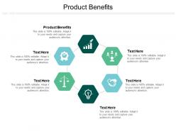 Product benefits ppt powerpoint presentation ideas grid cpb