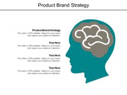 Product brand strategy ppt powerpoint presentation file slides cpb