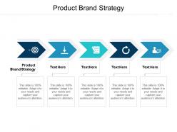 Product brand strategy ppt powerpoint presentation infographic template smartart cpb
