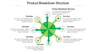 Product breakdown structure ppt powerpoint presentation layouts ideas cpb