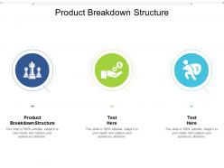 Product breakdown structure ppt powerpoint presentation outline gallery cpb