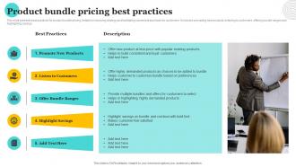 Product Bundle Pricing Best Practices
