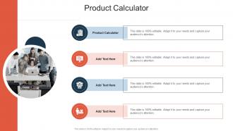 Product Calculator In Powerpoint And Google Slides Cpb