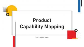 Product Capability Mapping Powerpoint Ppt Template Bundles