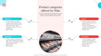 Product Categories Offered By Nike Decoding Nikes Success A Comprehensive Guide Strategy SS V