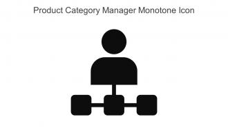 Product Category Manager Monotone Icon In Powerpoint Pptx Png And Editable Eps Format