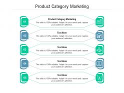 Product category marketing ppt powerpoint presentation pictures gallery cpb