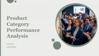 Product Category Performance Analysis PPT Information AT