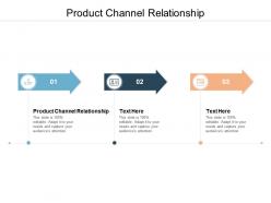Product channel relationship ppt powerpoint presentation file graphics cpb