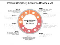 Product complexity economic development ppt powerpoint presentation infographics graphics example cpb