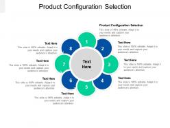 Product configuration selection ppt powerpoint presentation outline graphics design cpb