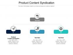 Product content syndication ppt powerpoint presentation ideas slide portrait cpb