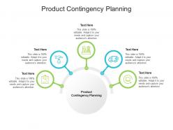 Product contingency planning ppt powerpoint presentation infographics good cpb