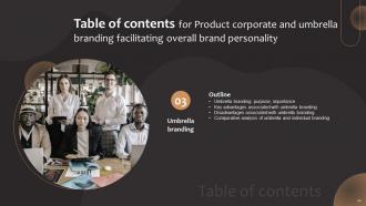 Product Corporate And Umbrella Branding Facilitating Overall Brand Personality Branding CD Good Best
