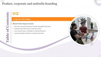Product Corporate And Umbrella Branding Powerpoint Presentation Slides Branding CD Images Analytical