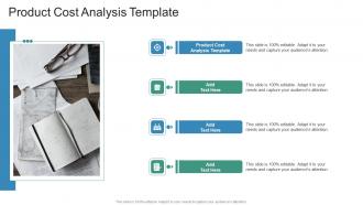 Product Cost Analysis Template In Powerpoint And Google Slides Cpb