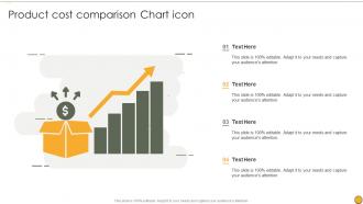 Product Cost Comparison Chart Icon