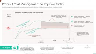 Product cost management optimizing product development system