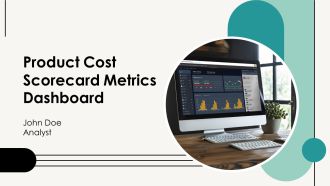 Product Cost Scorecard Metrics Dashboard PPT Example AT