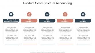 Product Cost Structure Accounting In Powerpoint And Google Slides Cpb