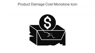Product Damage Cost Monotone Icon In Powerpoint Pptx Png And Editable Eps Format