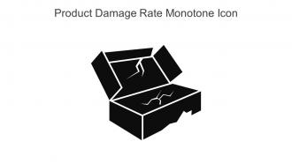Product Damage Rate Monotone Icon In Powerpoint Pptx Png And Editable Eps Format