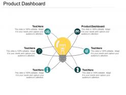Product dashboard ppt powerpoint presentation icon slide download cpb