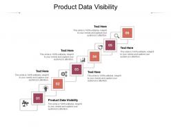 Product data visibility ppt powerpoint presentation model display cpb