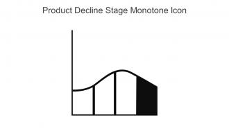 Product Decline Stage Monotone Icon In Powerpoint Pptx Png And Editable Eps Format