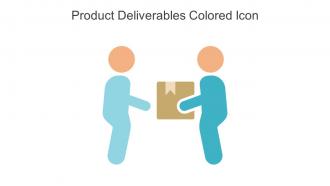 Product Deliverables Colored Icon In Powerpoint Pptx Png And Editable Eps Format