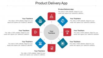 Product Delivery App Ppt Powerpoint Presentation Styles Example File Cpb